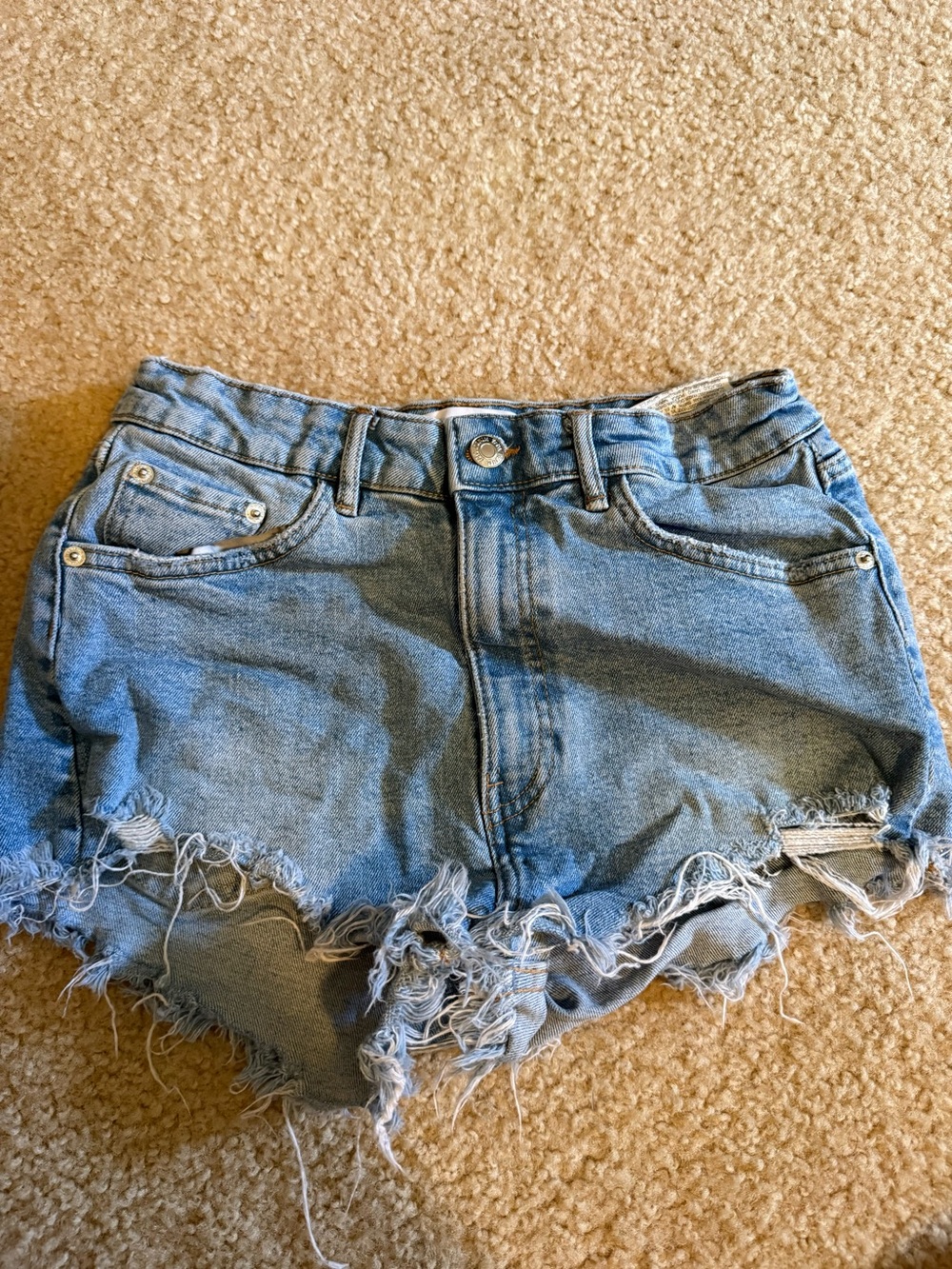 Zara Jean Shorts Medium Wash